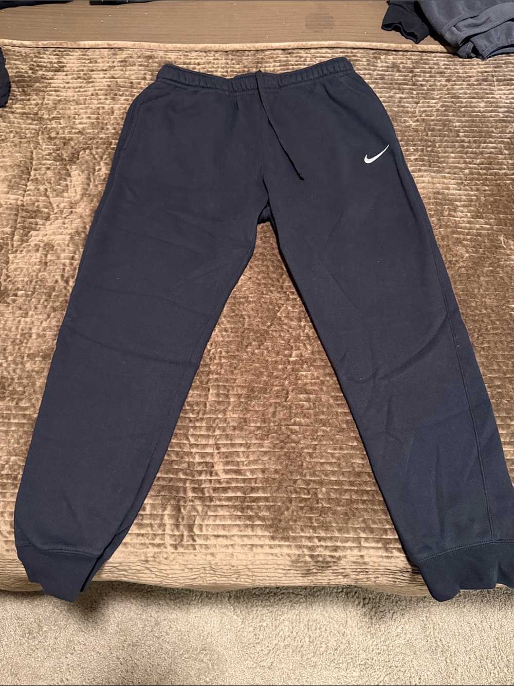 Nike Black Mens Jogger Sweatpants  (L)